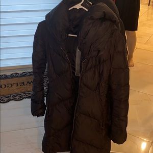 ADD down coat with Belt